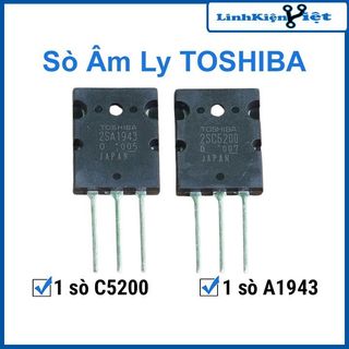Sò âm ly  TOSHIBA C5200+A1943