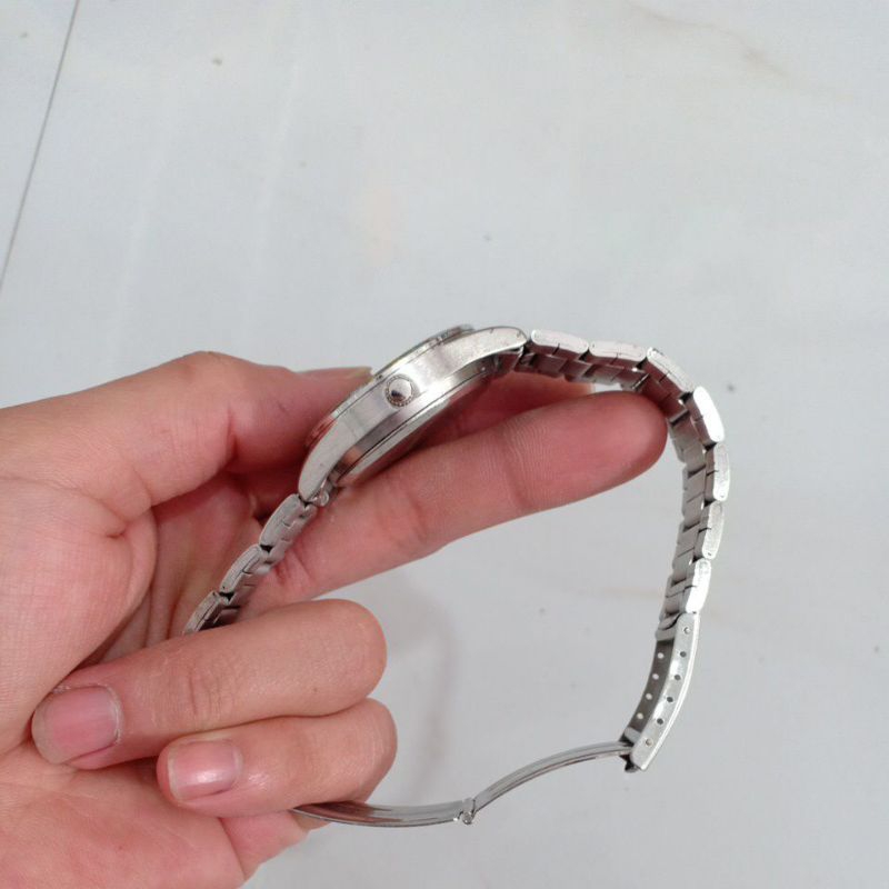 Đồng hồ nam si nhật hiệu KABANA mặt xanh độ mới 90%