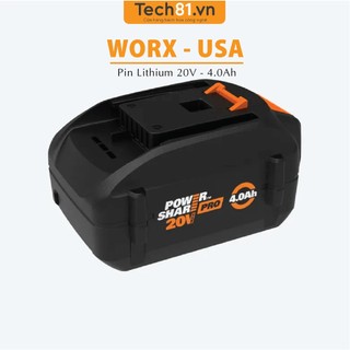 Pin WORX cho công cu cầm tay
