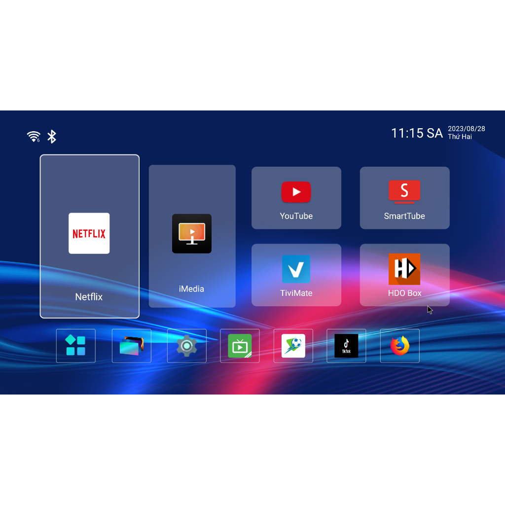 Android TV Box HK1 Giọng Nói RAM 4G + 32GB Mới 2023 Cài Sẵn 100 Kênh Miễn Phí, Youtube Chặn Quảng Cáo