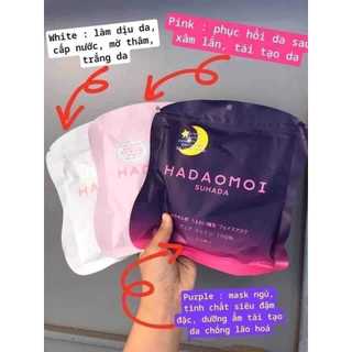 Mặt nạ ngủ tế bào gốc Hadaomoi Suhada 30 miếng mask Hadaomoi hàng Nhật