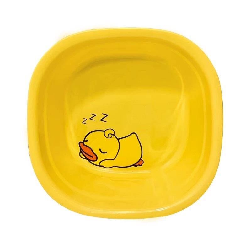 Chậu Nhựa Vịt Vàng Cute Cho Bé Size 27cm