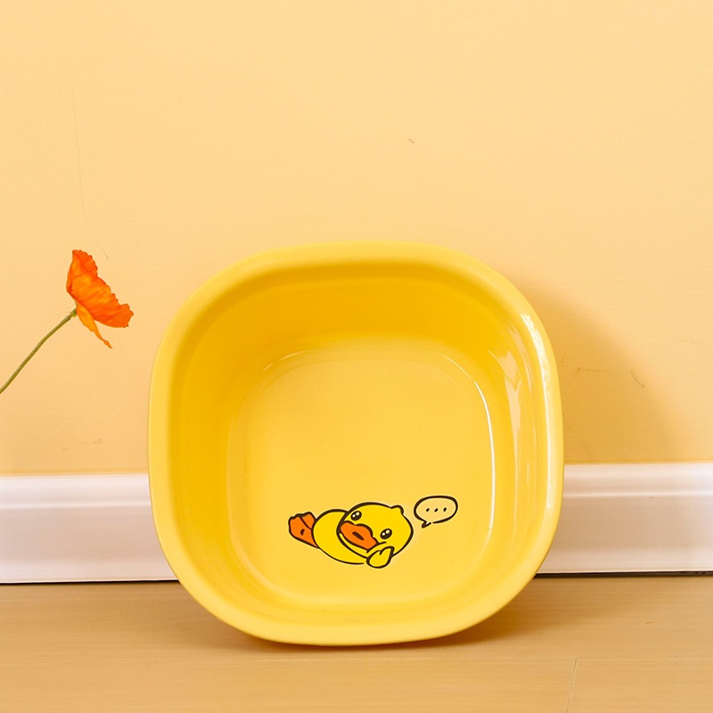 Chậu Nhựa Vịt Vàng Cute Cho Bé Size 27cm