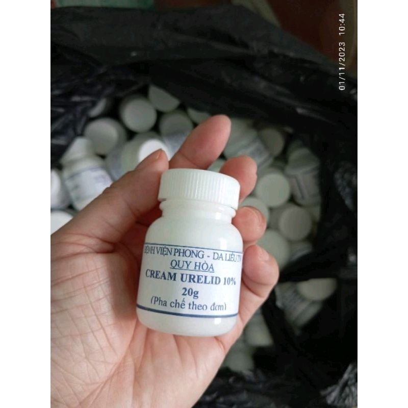 Cream Urelid Salicilic 10% - bệnh viện phong da liễu TW Quy Hòa - làm mềm da, giảm khô da
