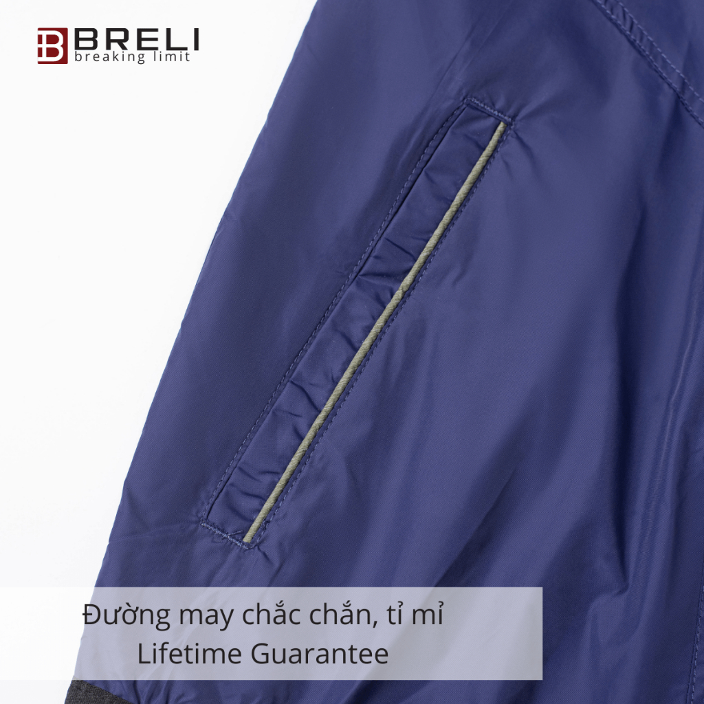 Áo khoác gió nam Breli - BAG2128-DNV
