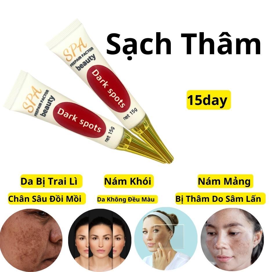 Kem phân giải làm mờ thâm nám đồi mồi
