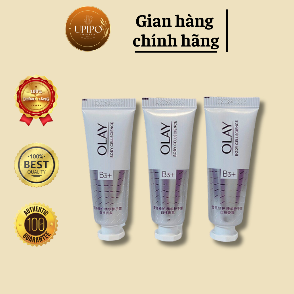 Kem dưỡng trắng da tay Olay B3+ vitamin C (Niacinamide) tuýp 10ml