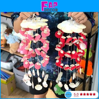 Chuông Gió Phong Thủy Làm Từ Vỏ Sò Ốc Biển Trang Trí Nhà Cửa, DECOR TRANG TRÍ CÁC NHÀ HÀNG QUÁN ĂN, CHÙA, NHỜ - FAPDECOR
