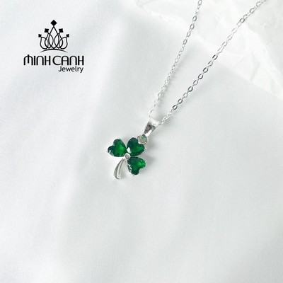 Dây Chuyền Bạc Cỏ 3 Lá May Mắn - Minh Canh Jewelry