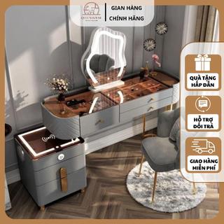 Bàn phấn trang điểm đa năng nhập khẩu Queenhouse bàn trang điểm tích hợp nhiều tính năng tiện lợi phù hợp để sử dụng