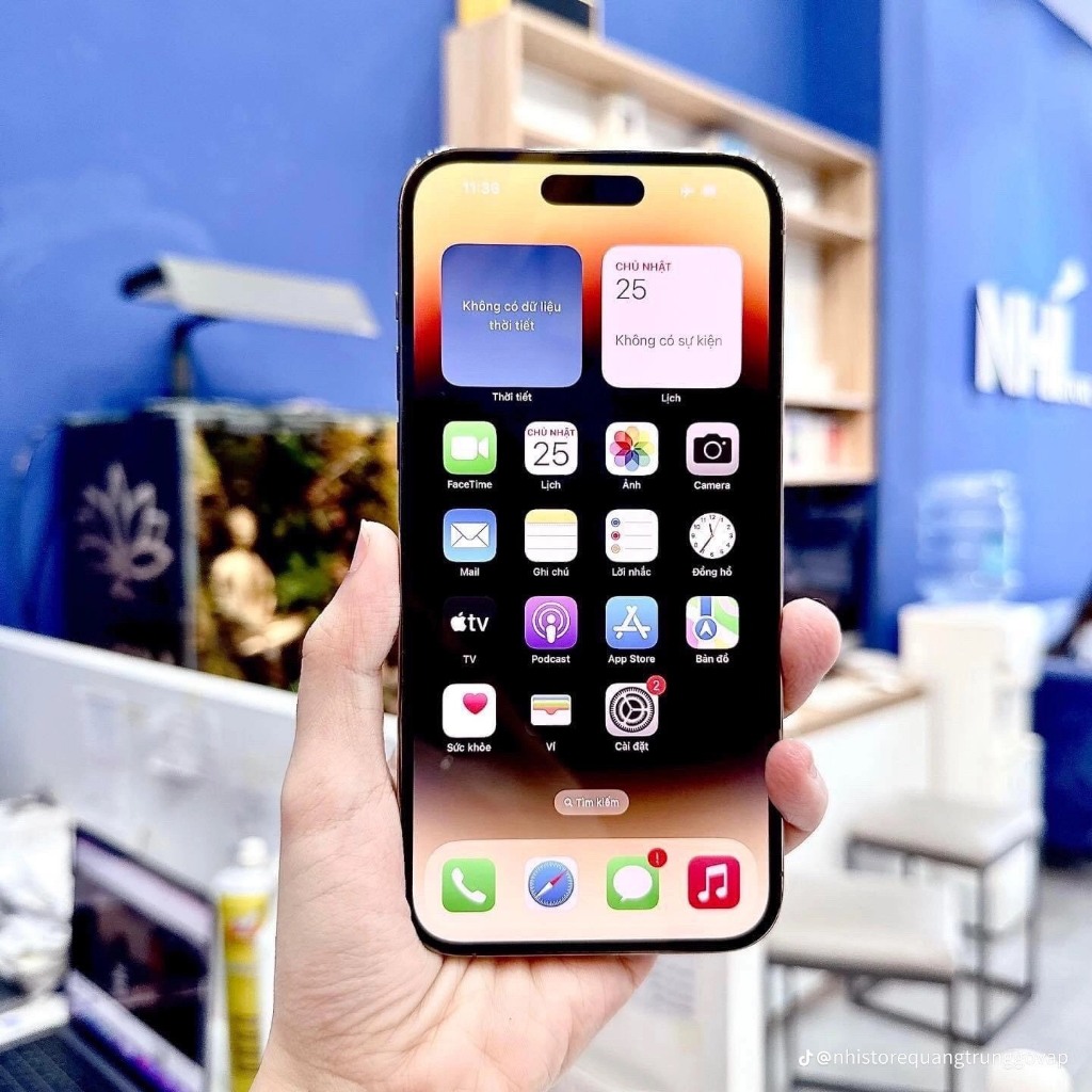 Llphone 14 pr - ''dung lượng 256gb'' - 4 màu - đẹp full - bảo hành CH 12 tháng