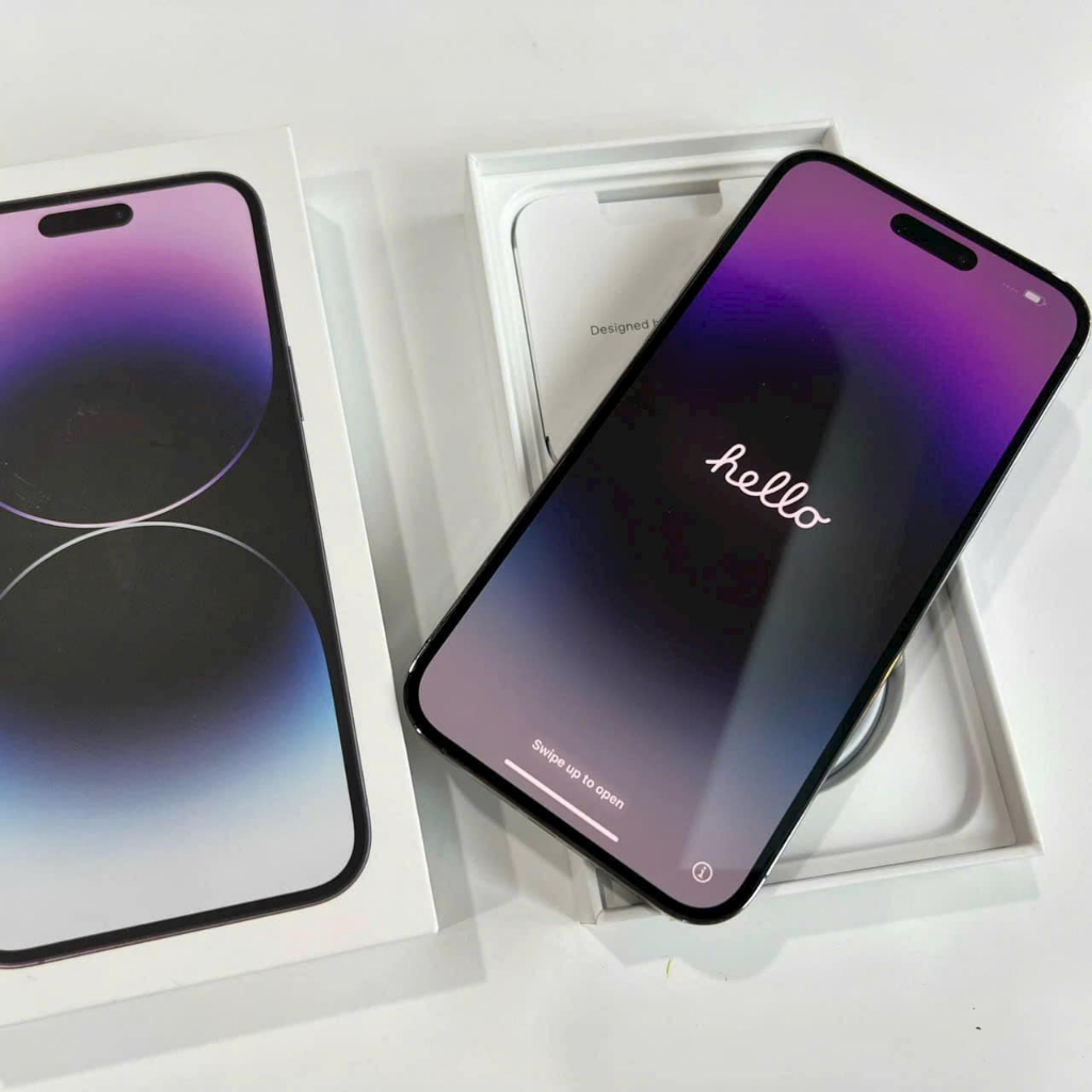 Llphone 14 pr - ''dung lượng 256gb'' - 4 màu - đẹp full - bảo hành CH 12 tháng
