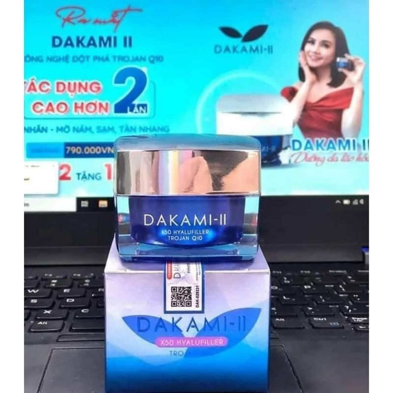 Compo 2 kem dưỡng 1 serum kem daikami II dưỡng trắng mờ nám