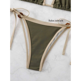 [ Có sẵn - Hoả tốc ] Bikini 2 mảnh oliu🫒 Xs/S