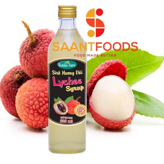 Siro vải golden farm 520ml