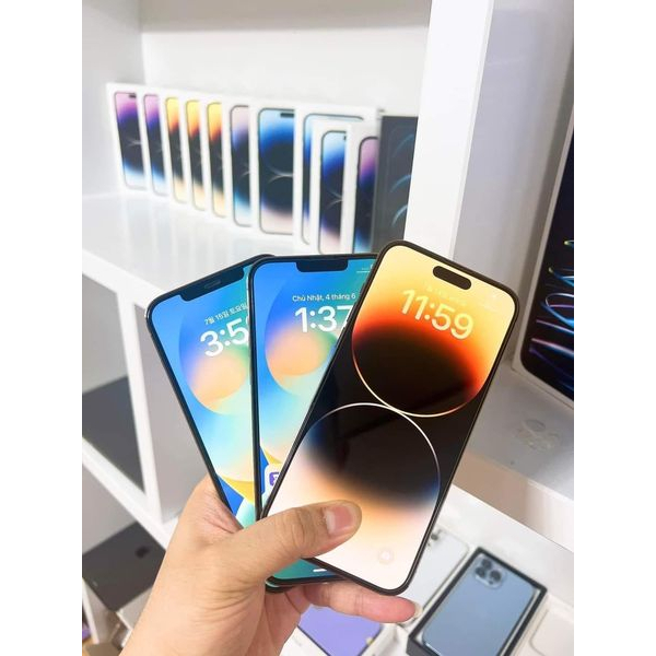 Llphone 14 pr - ''dung lượng 256gb'' - 4 màu - đẹp full - bảo hành CH 12 tháng