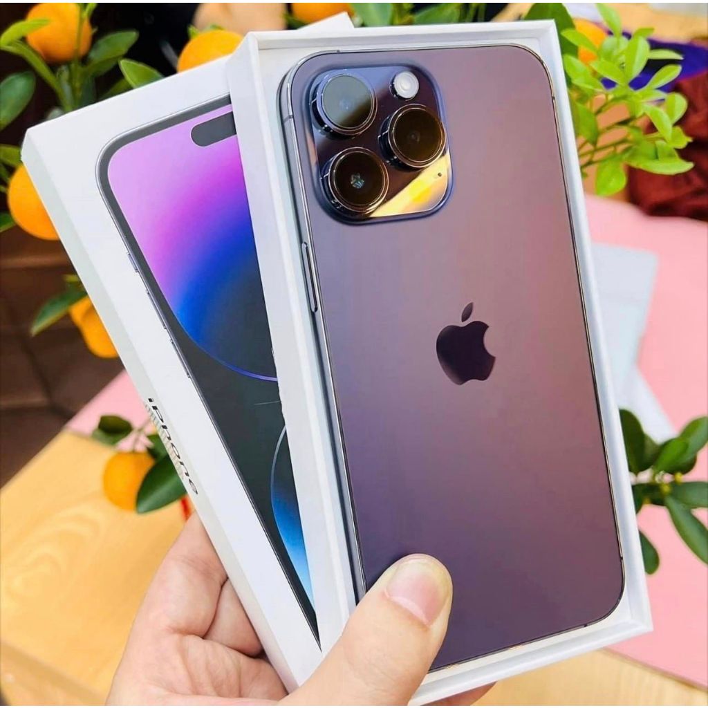 Llphone 14 pr - ''dung lượng 256gb'' - 4 màu - đẹp full - bảo hành CH 12 tháng