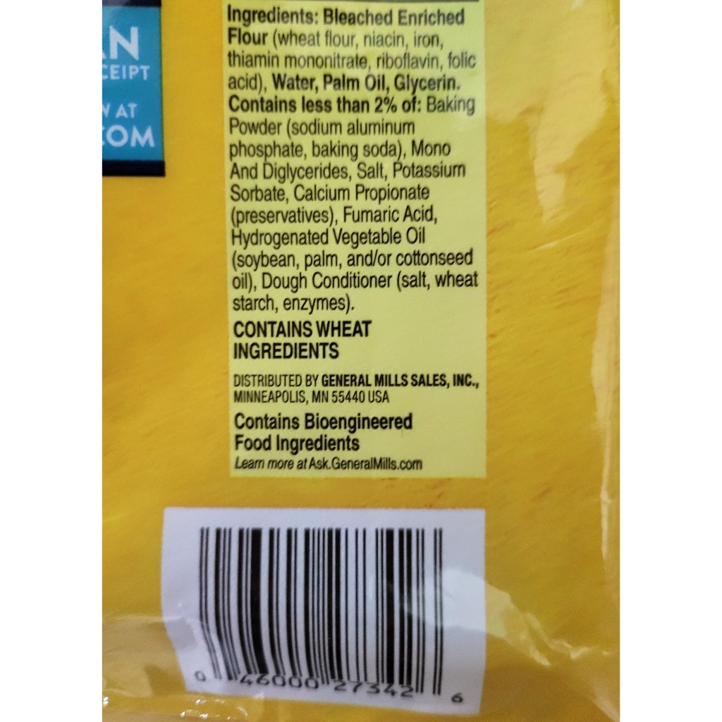 BÁNH MÌ DẸT  OLD EL PASO Tortillas Flour for Burritos