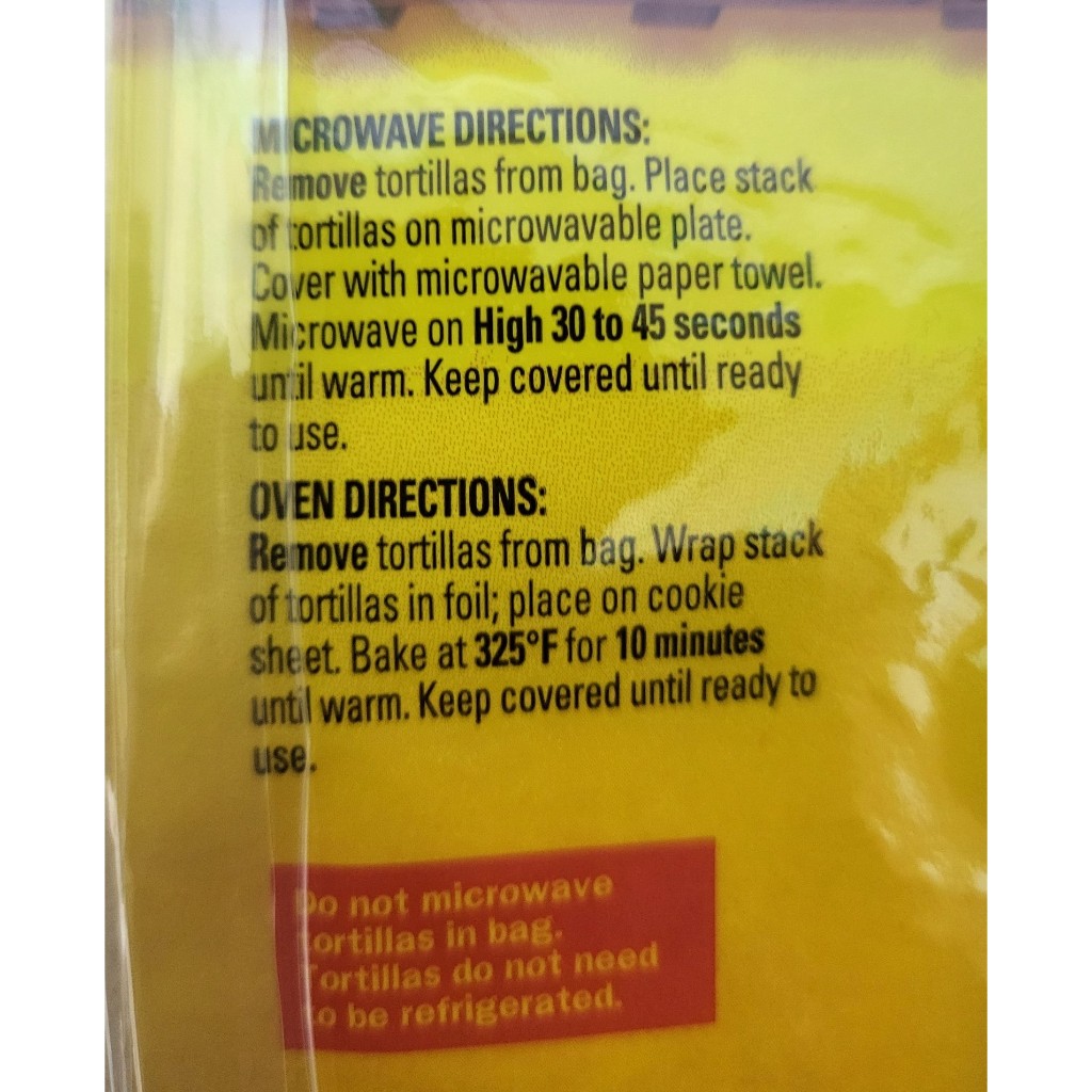 BÁNH MÌ DẸT  OLD EL PASO Tortillas Flour for Burritos