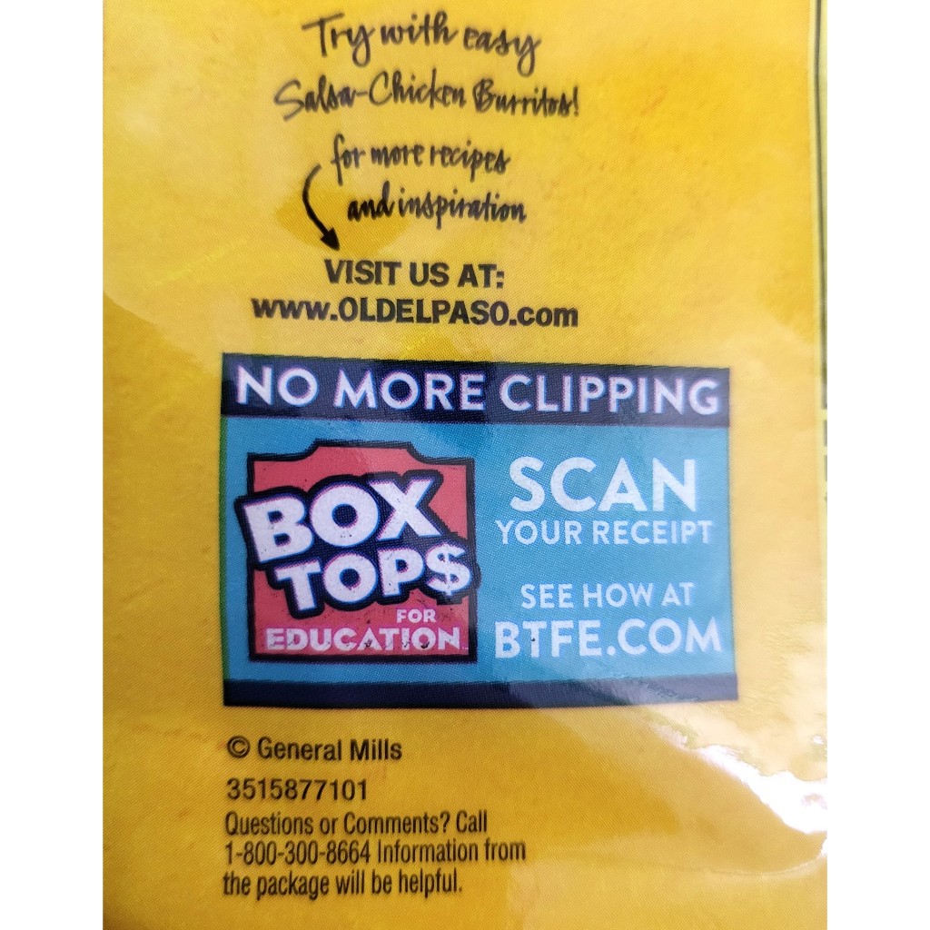 BÁNH MÌ DẸT  OLD EL PASO Tortillas Flour for Burritos