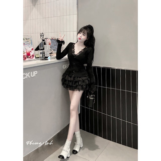 SET CROP PULL CHỮ TAY PHỐI + JOGGER XANH 💎