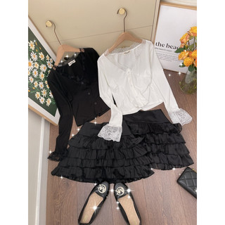 SET CROP PULL CHỮ TAY PHỐI + JOGGER XANH 💎