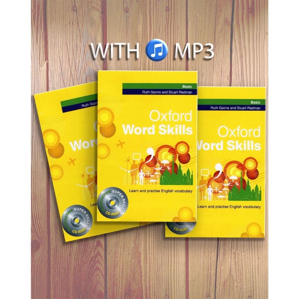 Bộ Oxford Word skill in màu đẹp tặng kèm file MP3