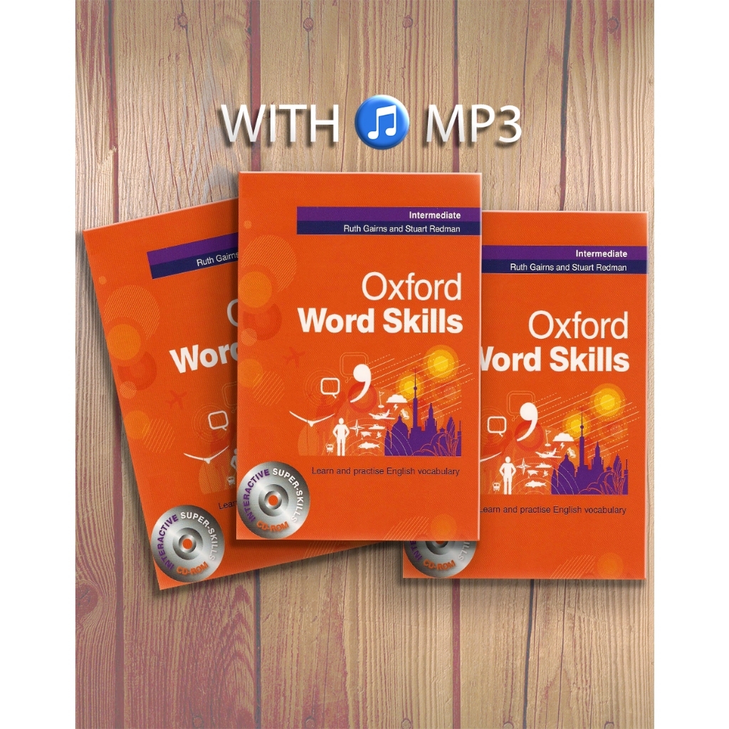 Bộ Oxford Word skill in màu đẹp tặng kèm file MP3