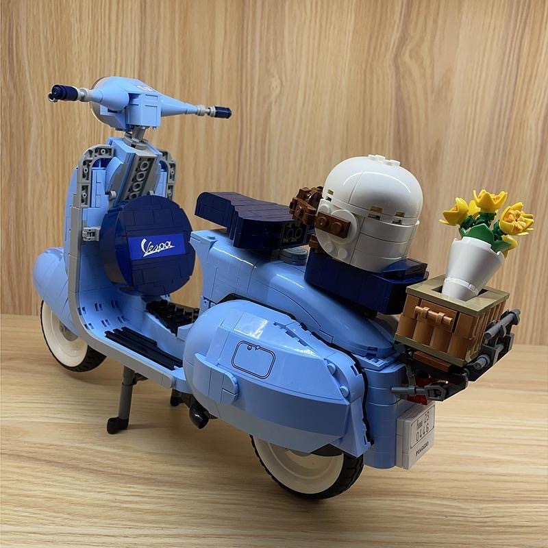 ﹍❣Xe mô tô bàn đạp cừu nhỏ lắp ráp các khối đồ chơi giáo dục quà tặng cho bé trai và trẻ sơ sinh