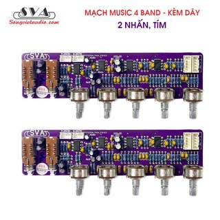 MẠCH MUSIC 4IC 4 BAND  - KÈM DÂY