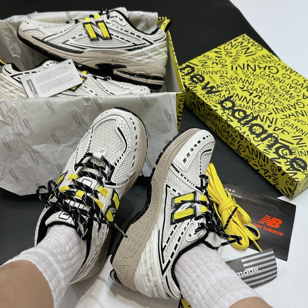 Giày thể thao New Balance 1906R x GANNI in Egret full pk hotrend 2023