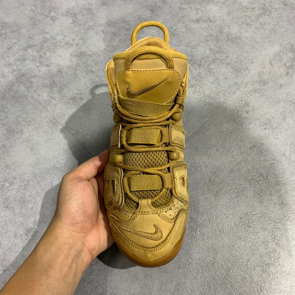 2hand Giày Nike Air More Uptempo Flax  Kids'  922845-200 SIZE 37.5