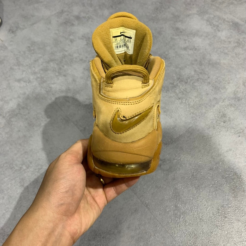 2hand Giày Nike Air More Uptempo Flax  Kids'  922845-200 SIZE 37.5