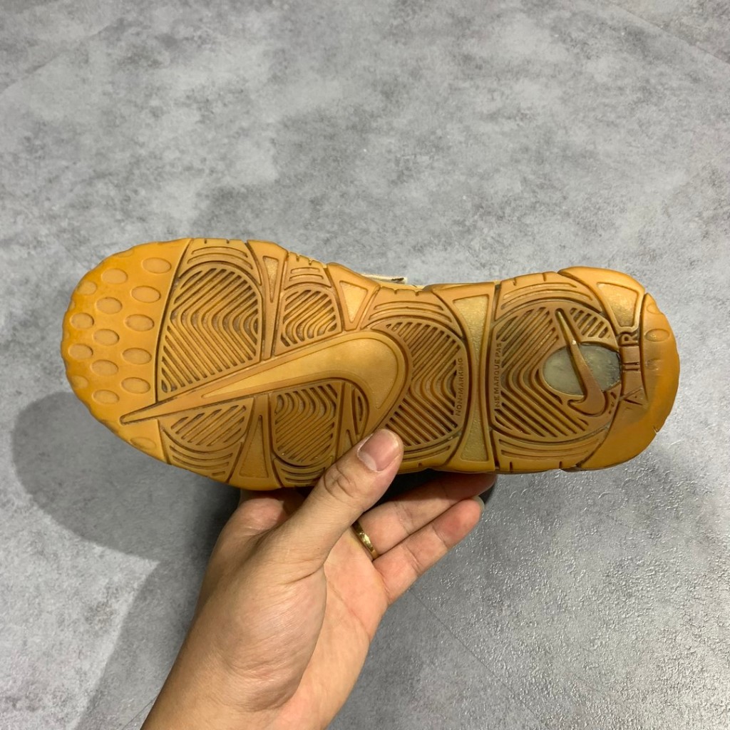 2hand Giày Nike Air More Uptempo Flax  Kids'  922845-200 SIZE 37.5