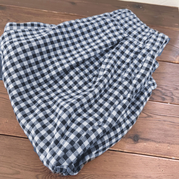 TE463 - Quần kẻ ca ro cho bé trai bé gái năng dộng chất thô mềm mại size 9-17kg