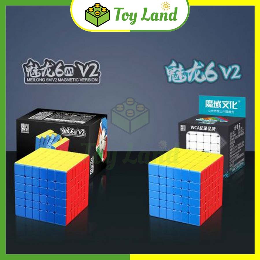 Rubik 6x6 MoYu MeiLong 6x6 V2 Rubic 6 Tầng Đồ Chơi Trí Tuệ Trẻ Em Phát Triển Tư Duy Thông Minh 6x6x6