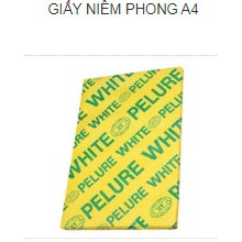 Giấy niêm phong A4