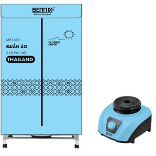Tủ sấy quần áo bennix bn-113ts , hàng thái lan cao cấp, máy sấy quần áo công suất 1400w, bảo hành 18 tháng