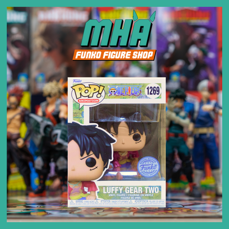 Chính Hãng Funko Pop! Animation One Piece - Mô Hình Luffy Gear Two #1269 Tem SE