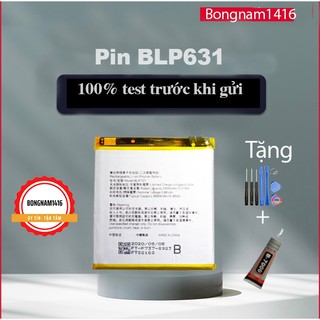 Pin oppo blp631/f3/f5 tặng bộ sửa và keo dán b7000.