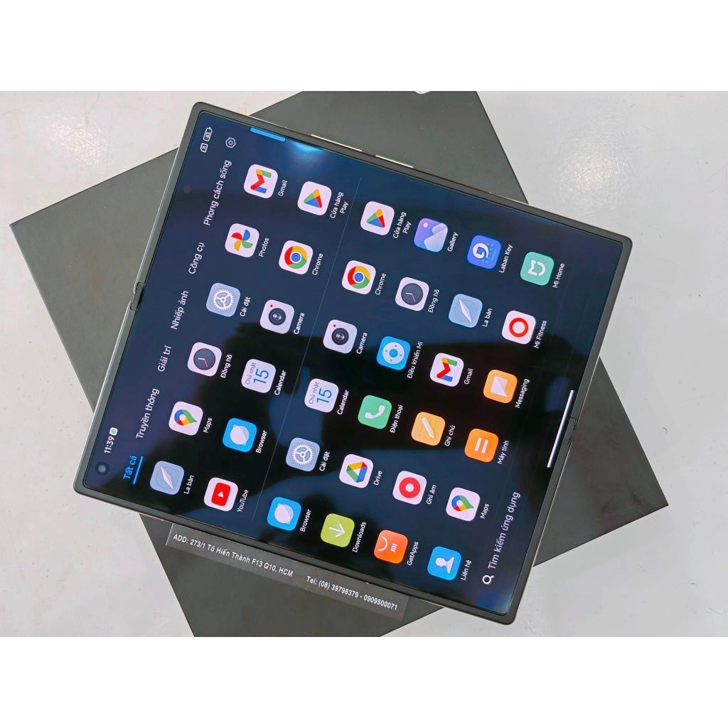 Điện thoại 𝐗𝐢𝐚𝐨𝐦𝐢 𝐌𝐈𝐗 𝐅𝐨𝐥𝐝 𝟑 - Máy Fullbox Dual 2 SIM Pin 4800mAh Chip Snapdragon 8 Gen 2 Màn Hình 8.03 Inch