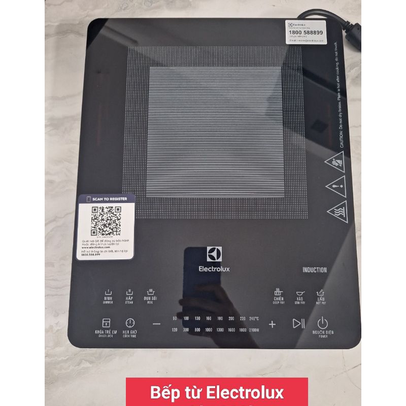 Bếp từ đơn Electrolux new trưng bày có tặng kèm nồi lẩu
