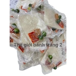 Combo 5 bánh tráng tắc ớt xay siêu cayyyy Tây Ninh Thế Giới Bánh Tráng