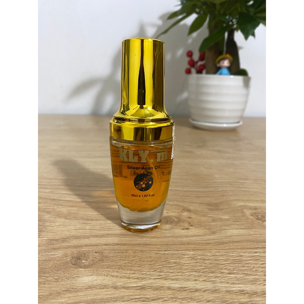 Tinh Dầu Dưỡng Phục Hồi Tóc Siêu Mềm Mượt Klym Elixer Argan Oil 30ML