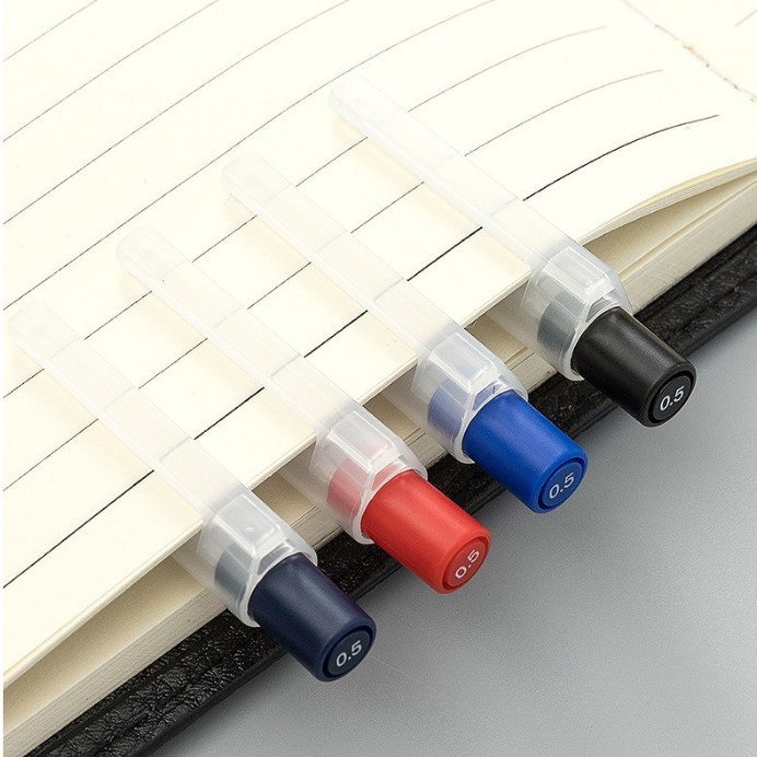 Bút gel bấm Muji ngòi 0,5 mm chính hãng