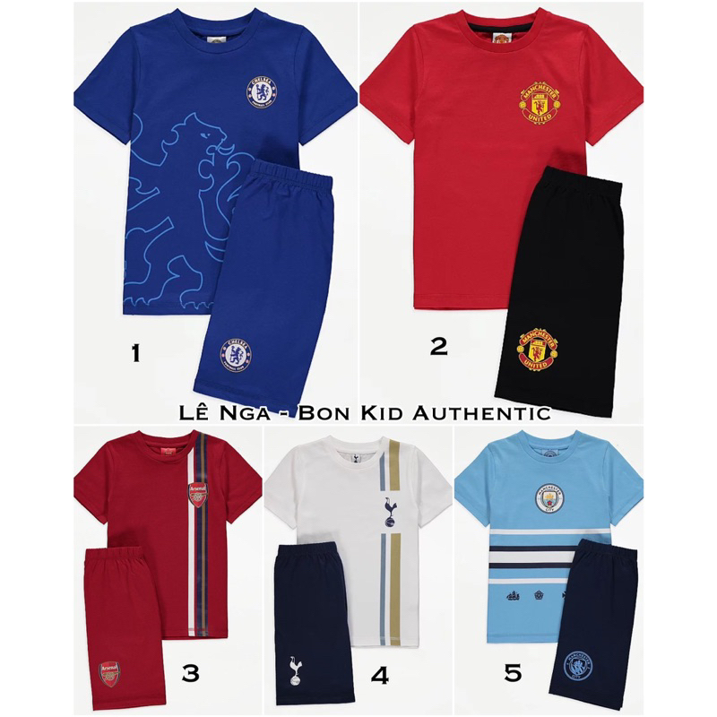 Set bộ bóng đá GEORGE UK chính hãng sz từ 1-1.5y đến 6-7y
