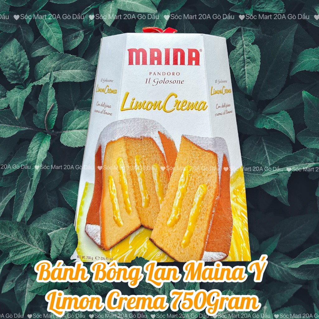 Bánh Bông Lan MAINA Ý 750Gram ⚡ SIÊU NGON  ⚡ SIÊU HẤP DẪN ⚡