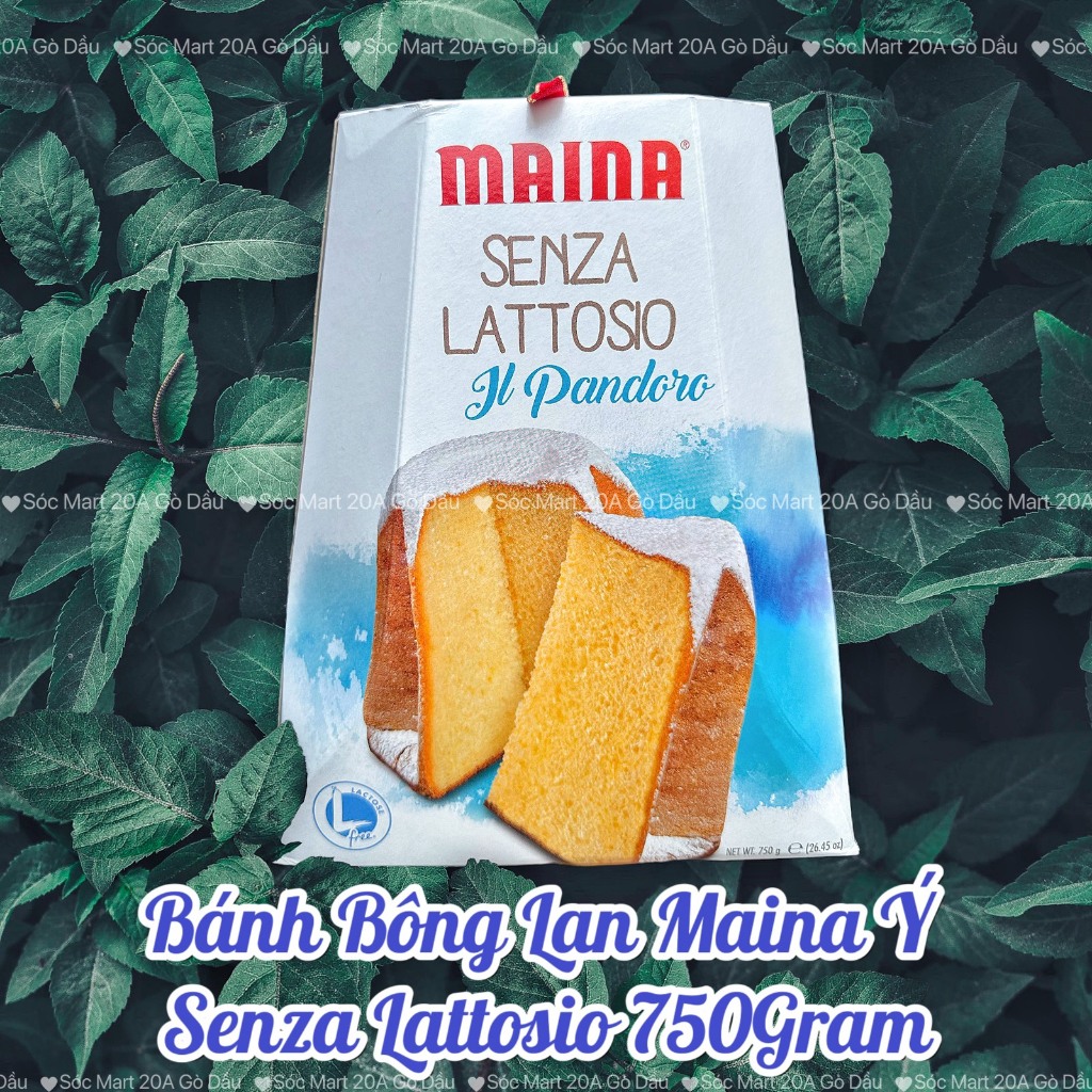 Bánh Bông Lan MAINA Ý 750Gram ⚡ SIÊU NGON  ⚡ SIÊU HẤP DẪN ⚡