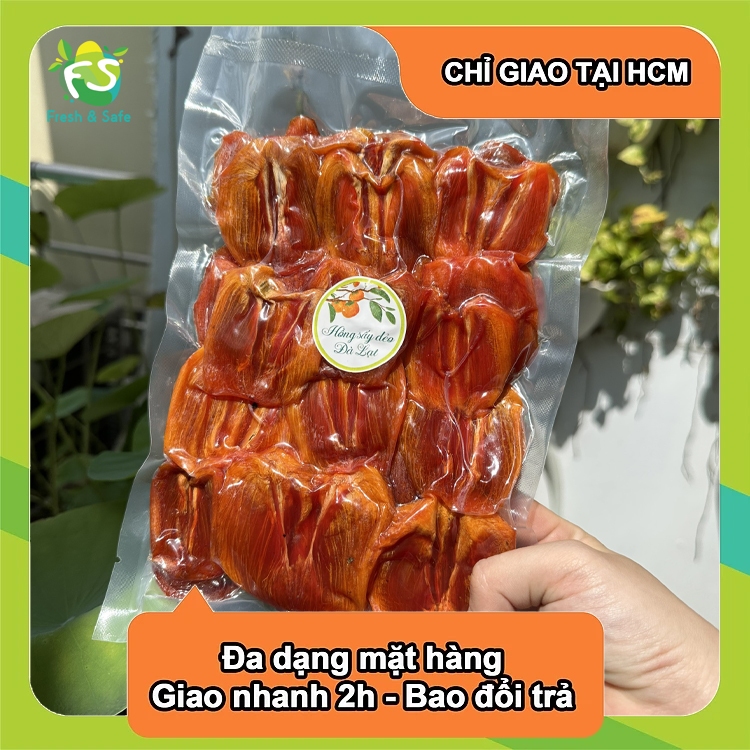 [Chỉ Giao HCM] Hồng Sấy Dẻo Đà Lạt - 300G