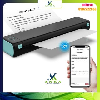 Máy in a4 m08f -in giấy nhiệt-kết nối bluetooth in trực tiếp từ đt, usb với máy tính
